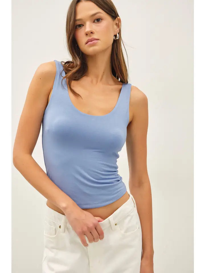 Soft Scoop Neck Tank