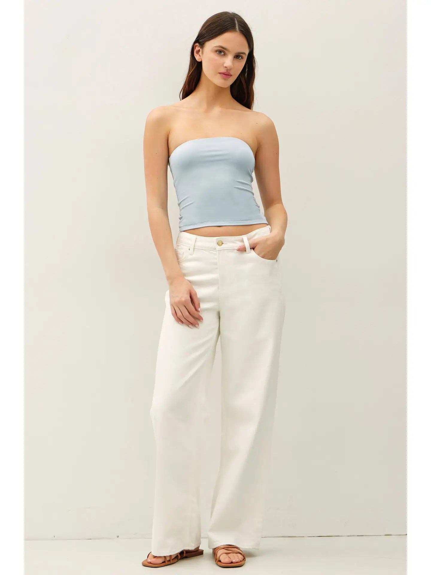 Silky Matte Tube Top