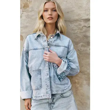 Light Wash Denim Jacket