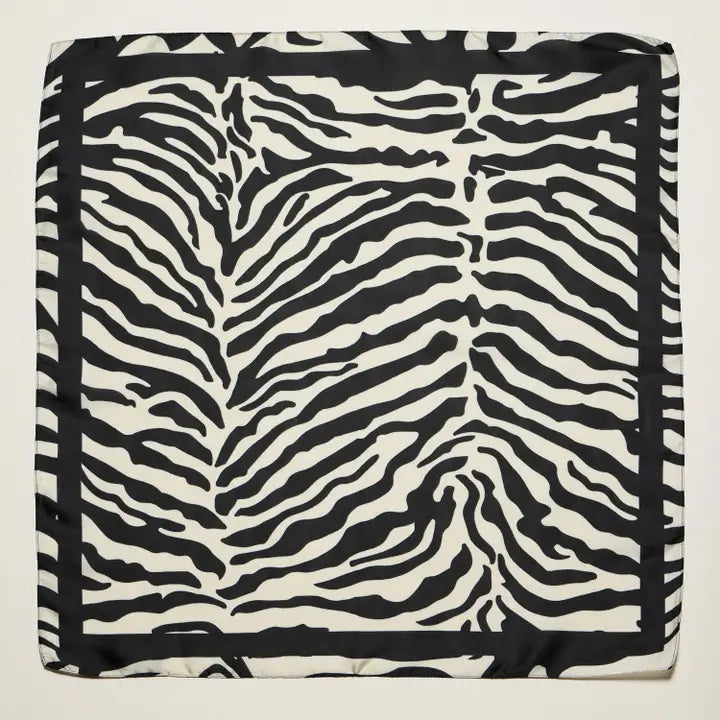 Zebra Print Scarf