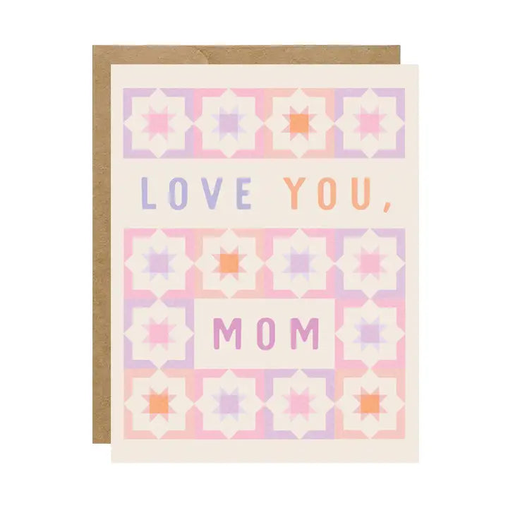 Love you, Mom Card