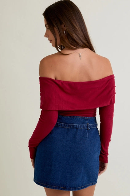 Winnie Off The Shoulder Bodysuit