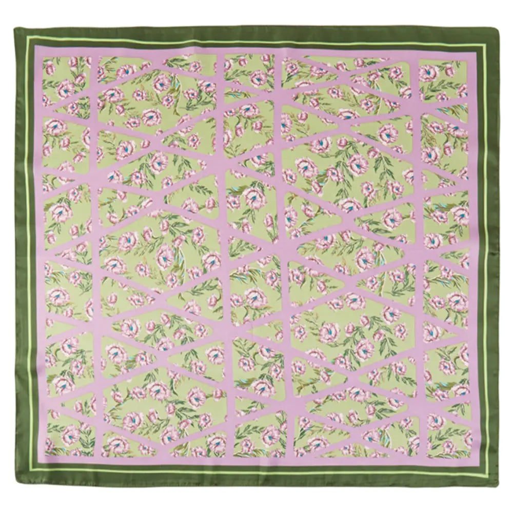 Green & Pink Scarf