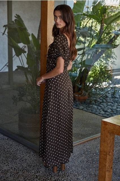 Diana Polka Dot Maxi