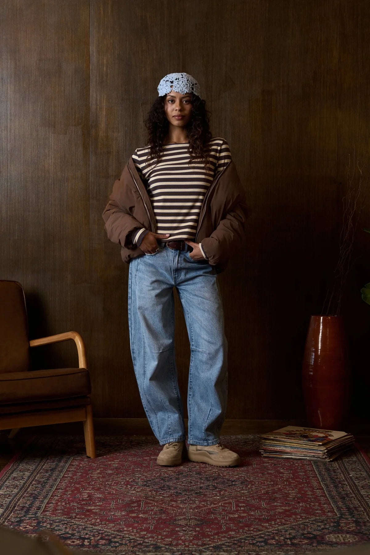 Jacqueline Barrel Leg Denim