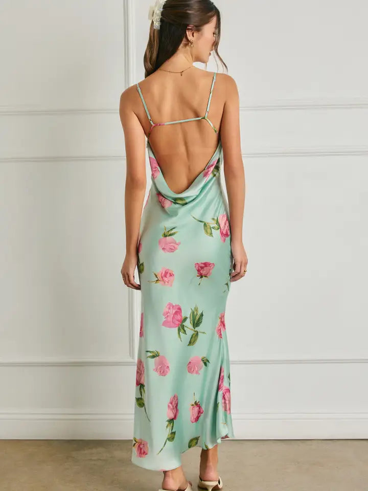 Paradise Satin Midi
