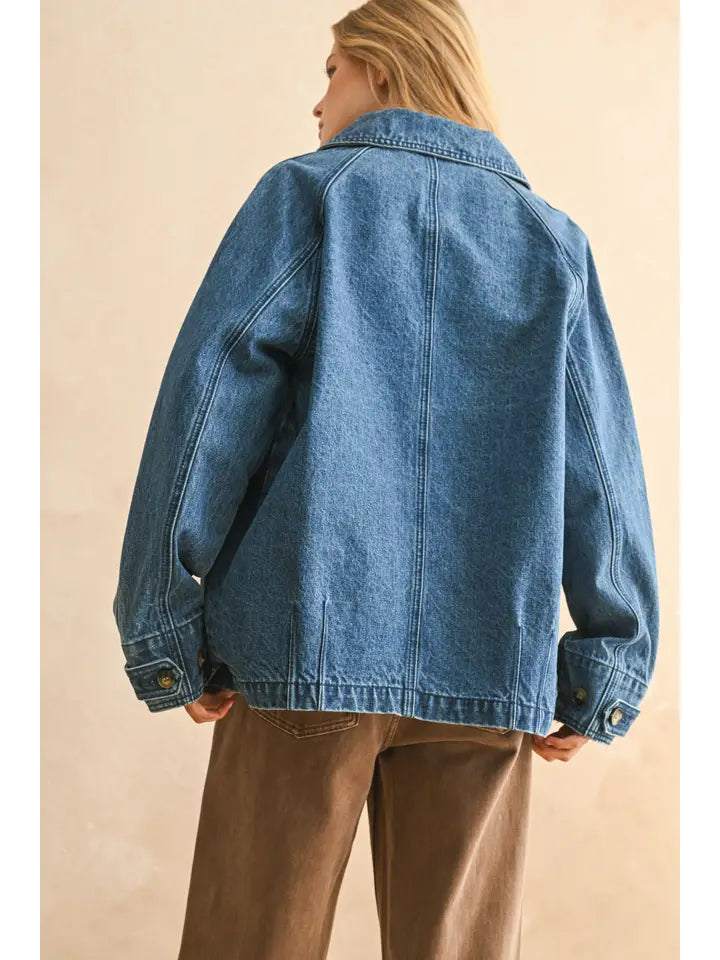 Allie Oversized Denim Jacket