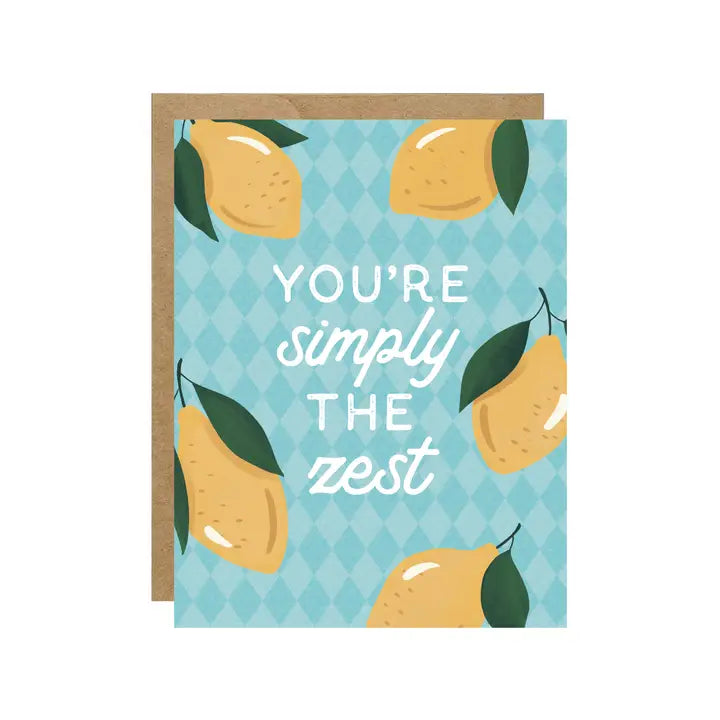 Simply The Zest Card