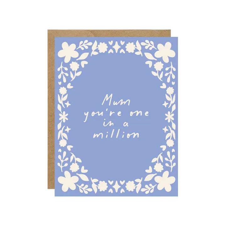 One In A Million Mom Card