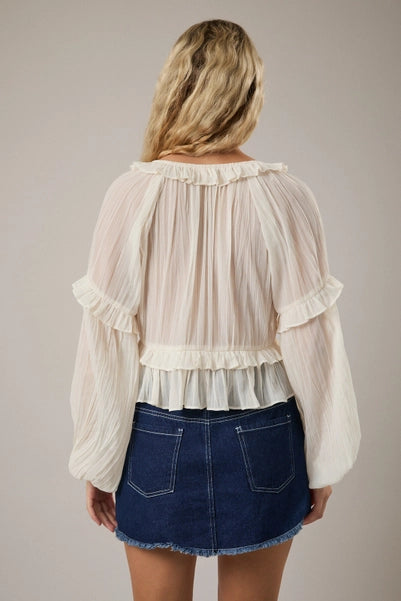 Kyleiagh Ruffled Blouse
