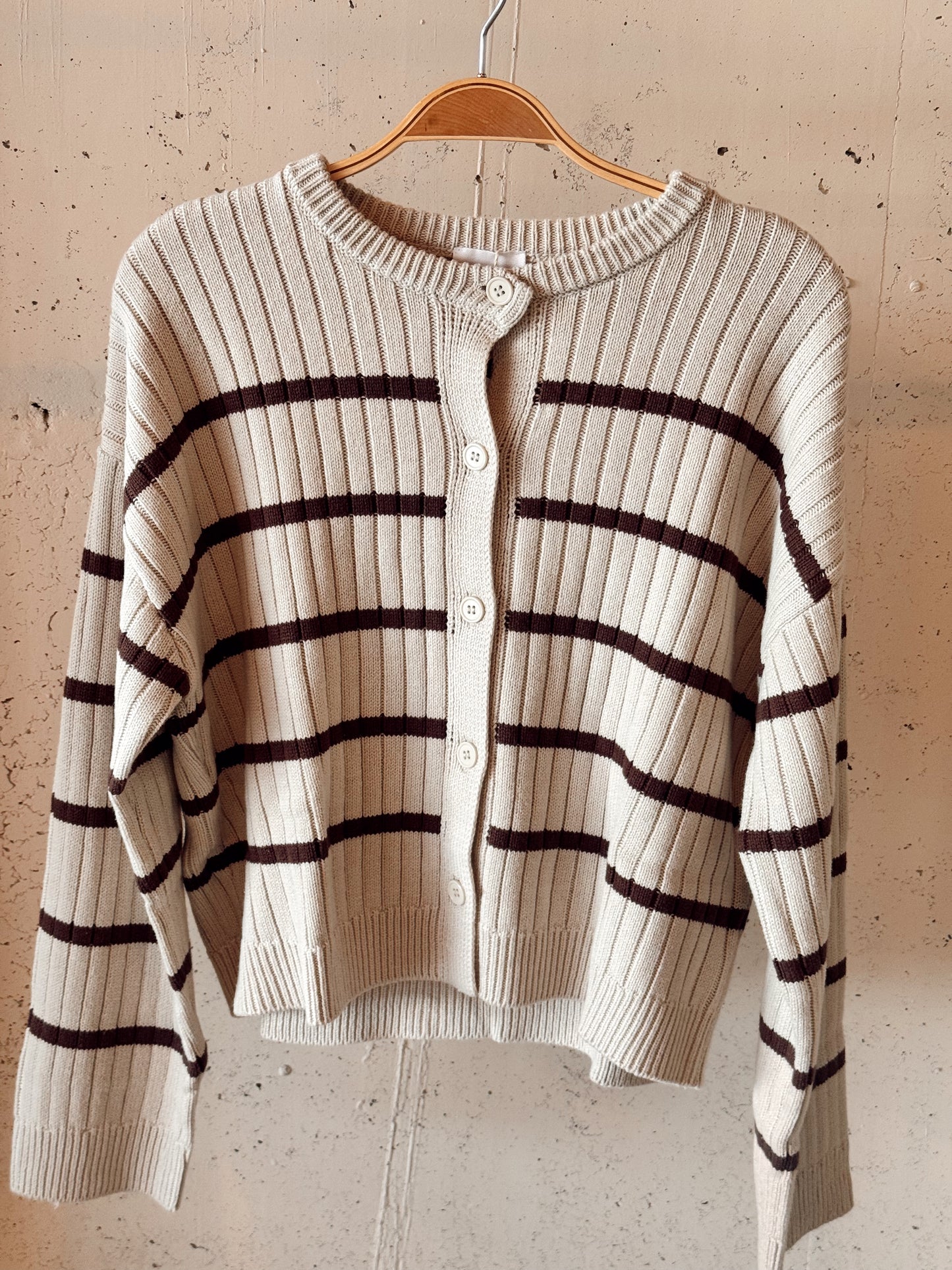 Luna Striped Cardigan