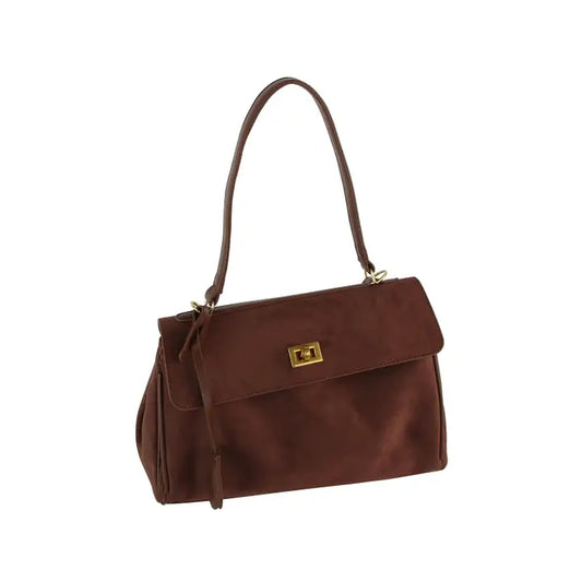 Emily Suede Satchel