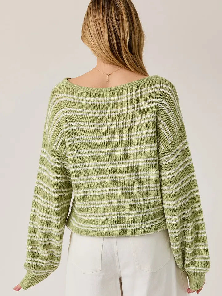 Vanessa Striped Knit