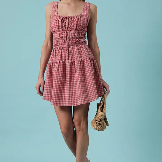 Kiara Plaid Mini