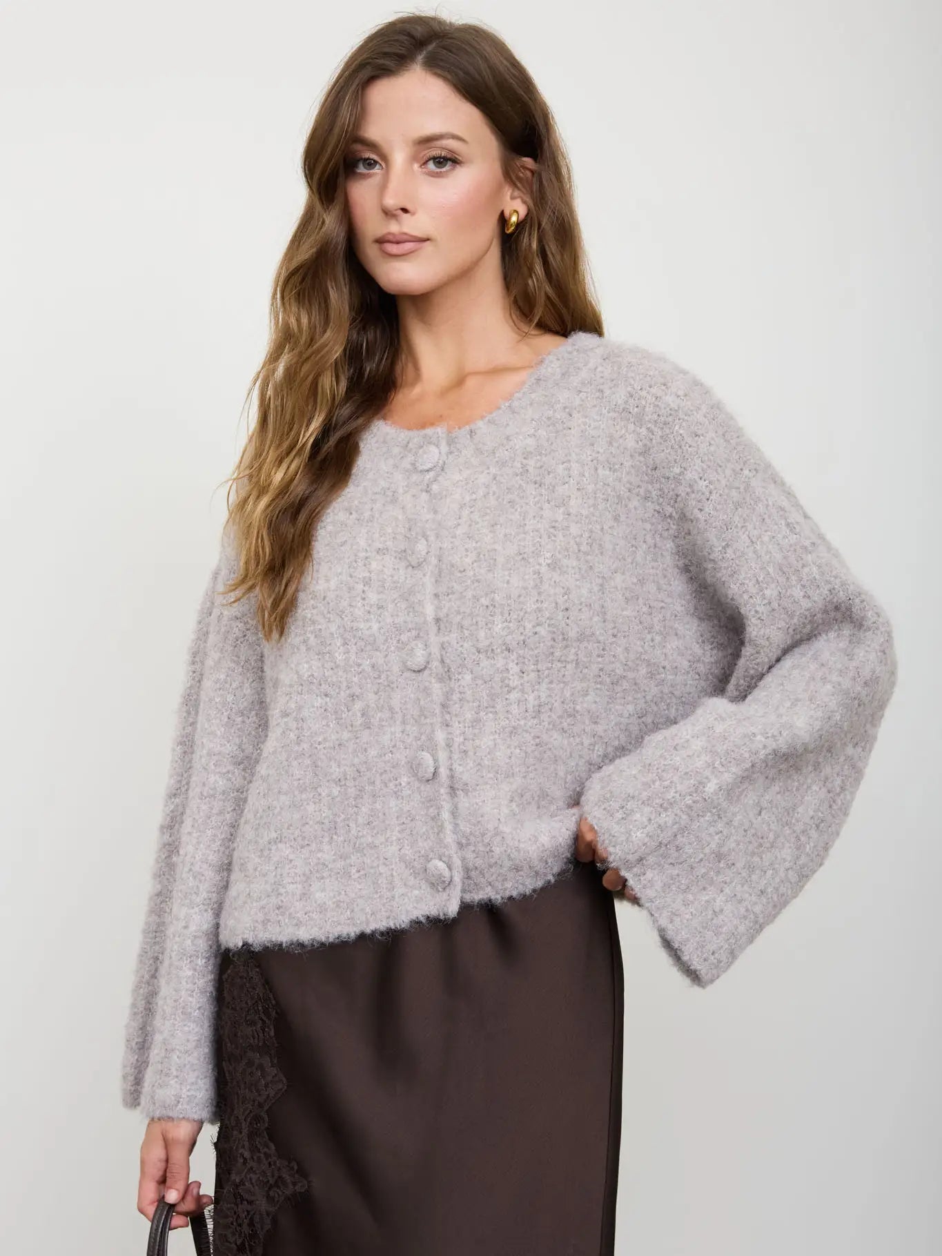 Sabrina Fuzzy Cardigan