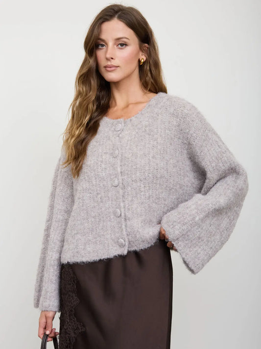 Sabrina Fuzzy Cardigan