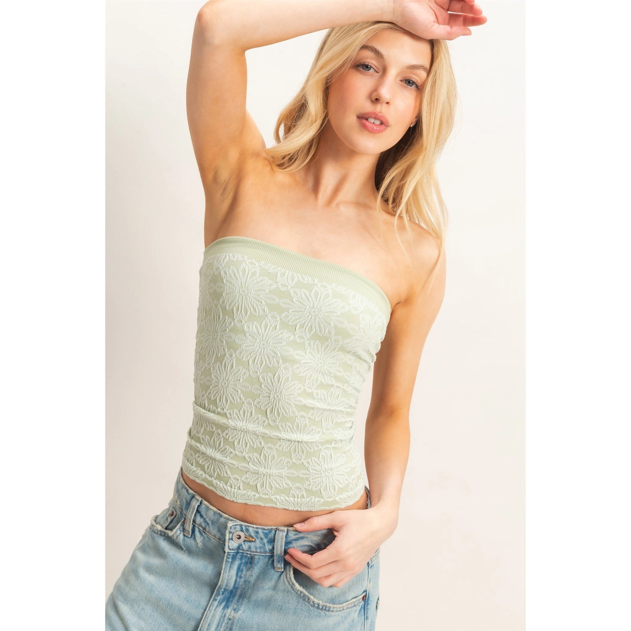 Sage Tube Top