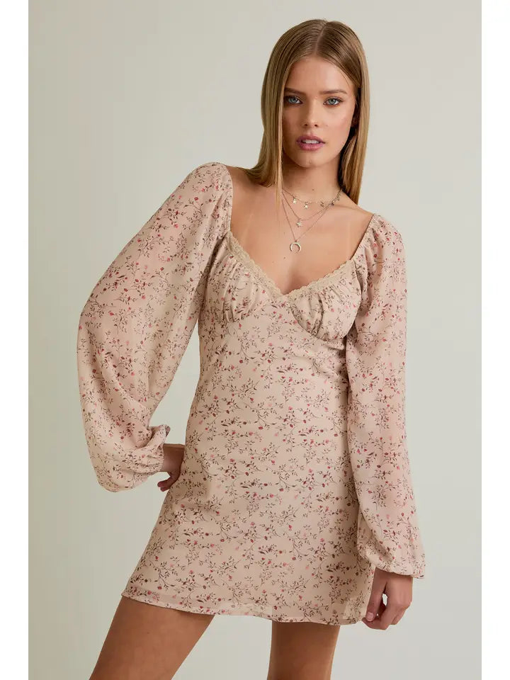 Samantha Puff Sleeve Mini