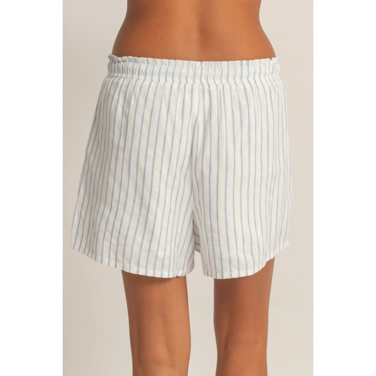 Ivy Striped Drawstring Short