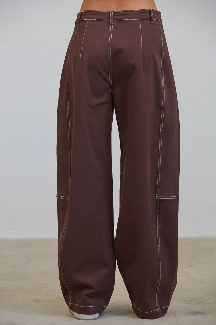 Paige Contrast Seam Pants