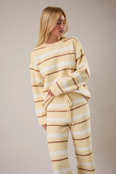 Hunter Stripe Sweater Set