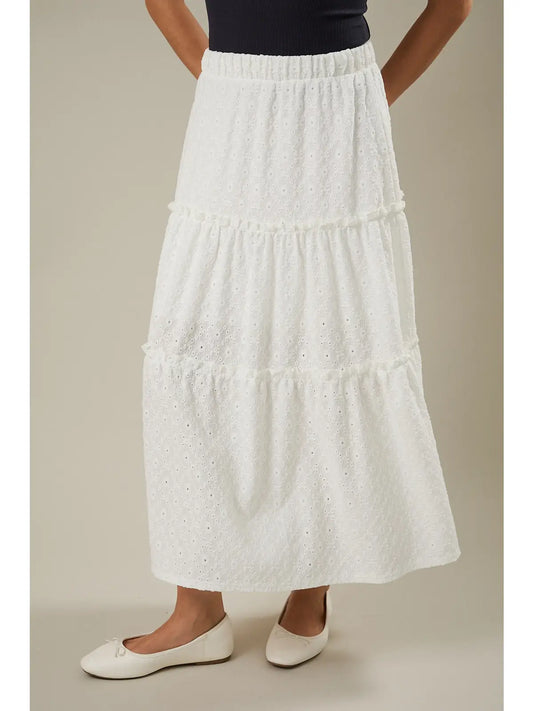 Sienna  Tiered Maxi Skirt