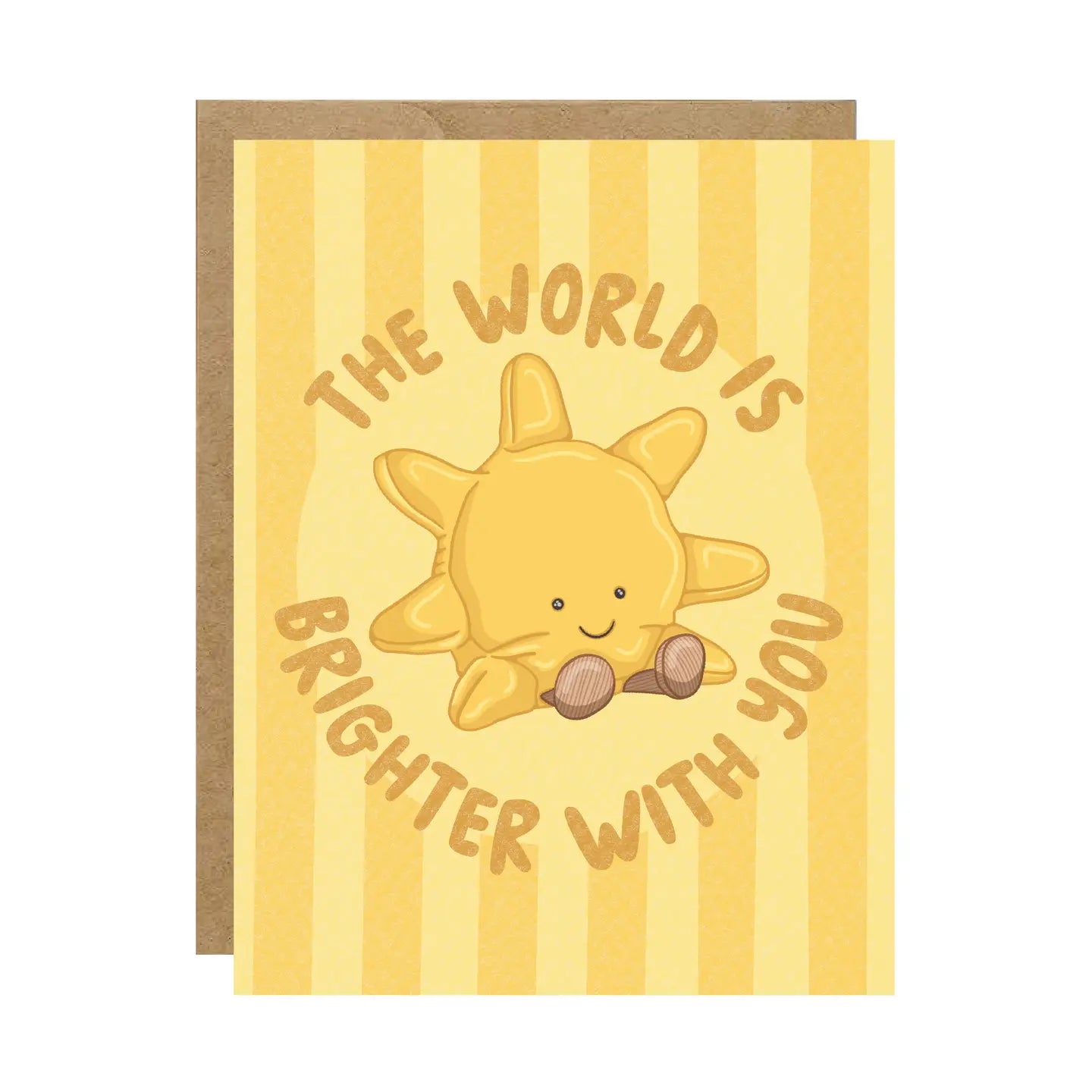 Brighter With You Card