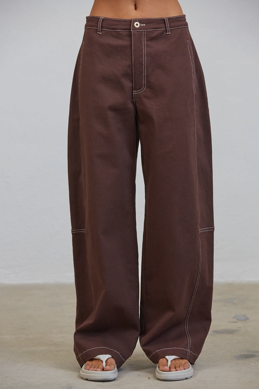 Paige Contrast Seam Pants