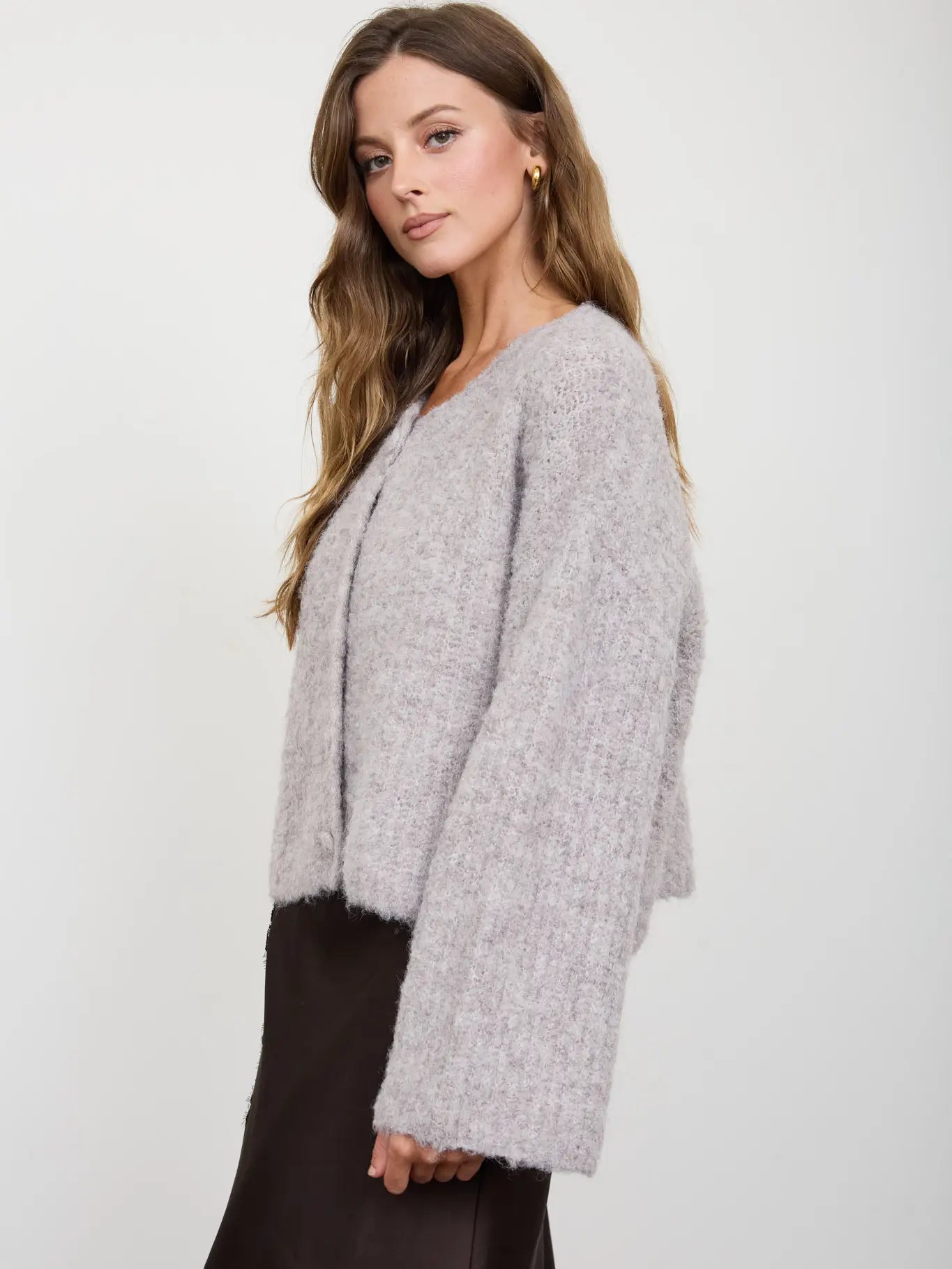 Sabrina Fuzzy Cardigan
