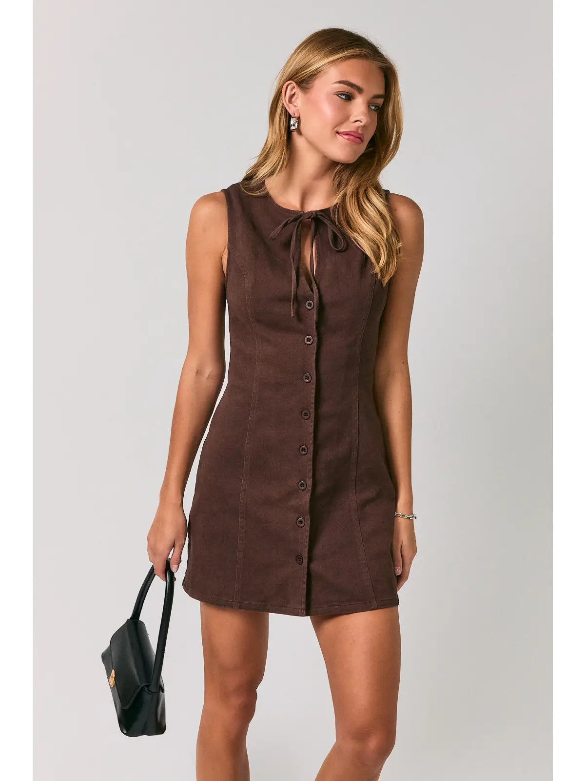 Tiana Keyhole Mini Dress