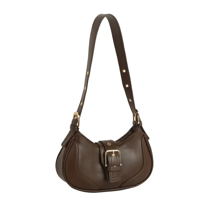 Alivia Buckle Shoulder Bag