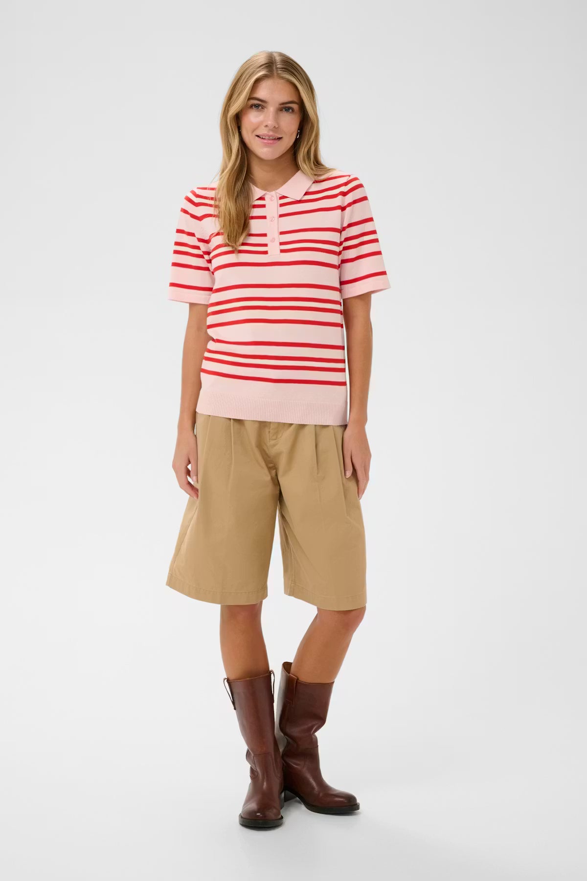 Pila Striped Polo