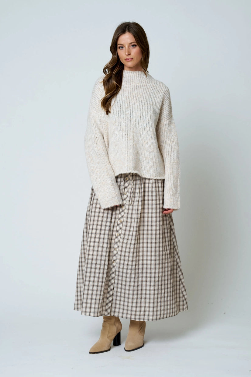 Allie Mock Neck Sweater