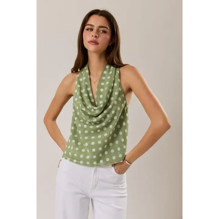 Margot Cowl Scarf Top