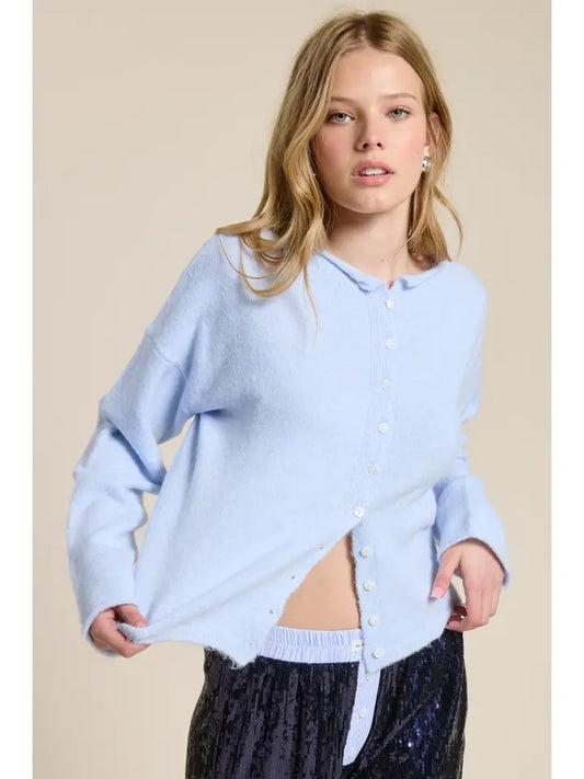 Juniper Cardigan - Blue