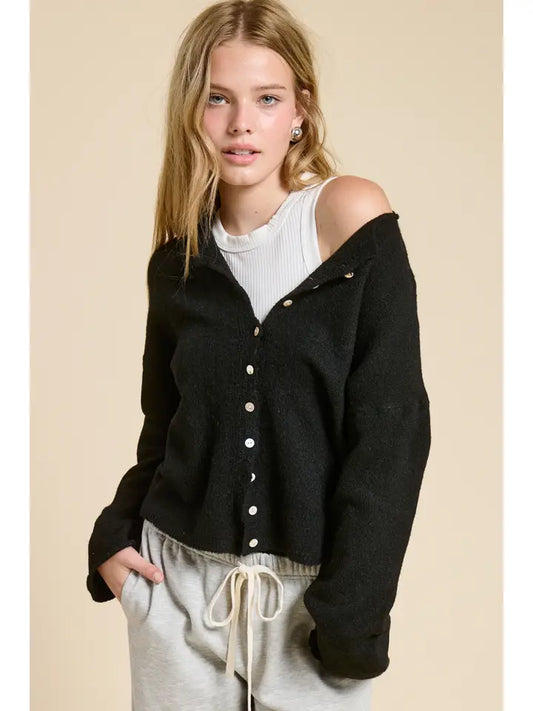 Juniper Cardigan - Black