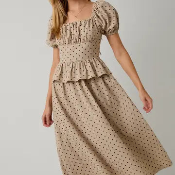 Taylor Polka Dot Midi