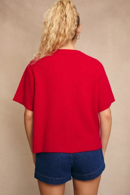 Rory Short Sleeve Cardigan