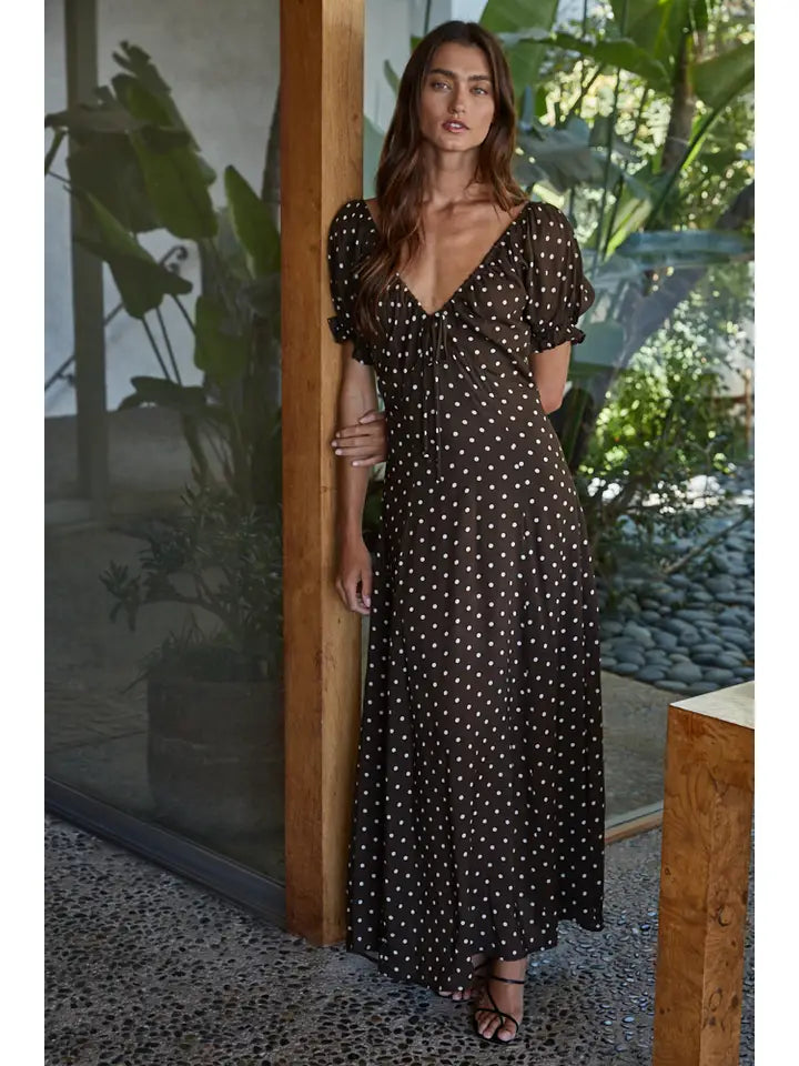 Diana Polka Dot Maxi