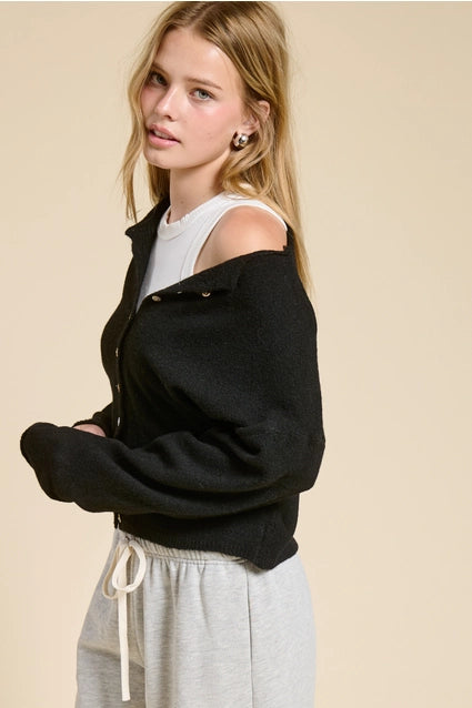 Juniper Cardigan - Black