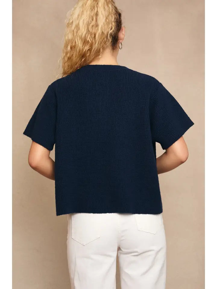 Rory Short Sleeve Cardigan
