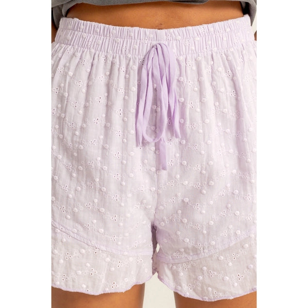 Emily Eyelet Short