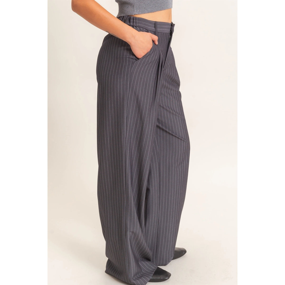Percy Pinstripe Trouser
