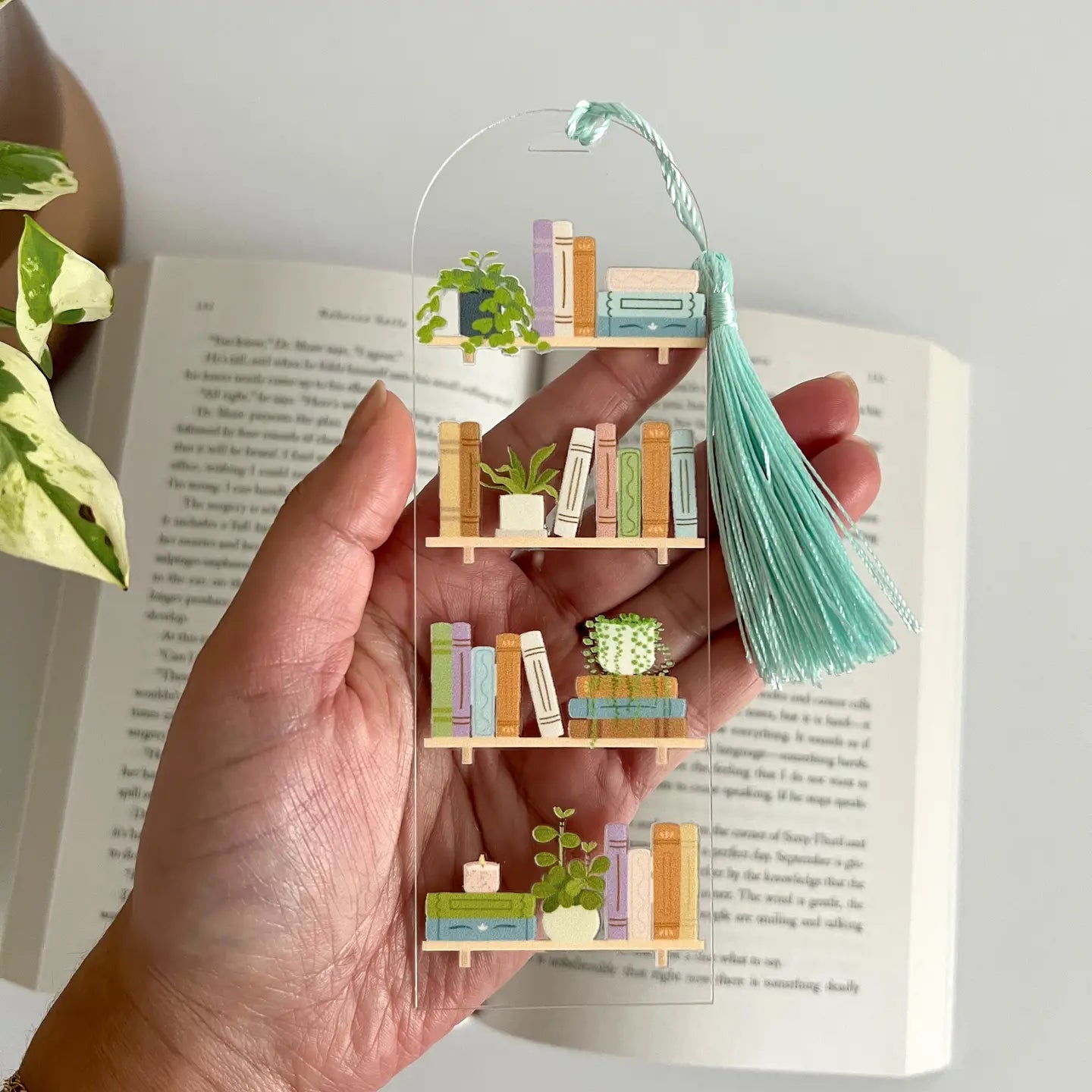 Acrylic Tassel Bookmark