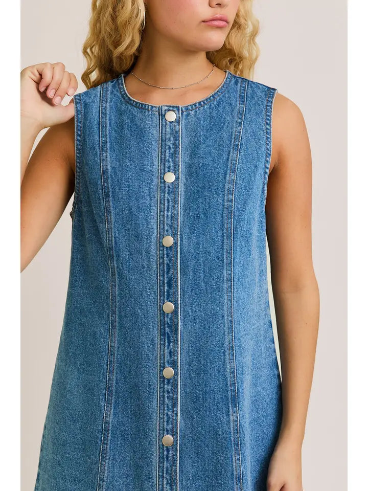 Spencer Denim Mini Dress