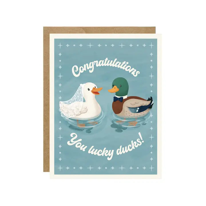 Congrats Lucky Ducks Card