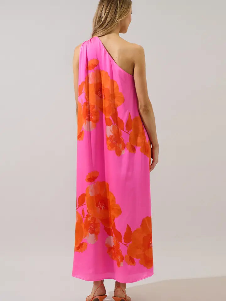Morgan One Shoulder Maxi Dress