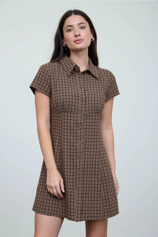 Hannah Plaid Mini