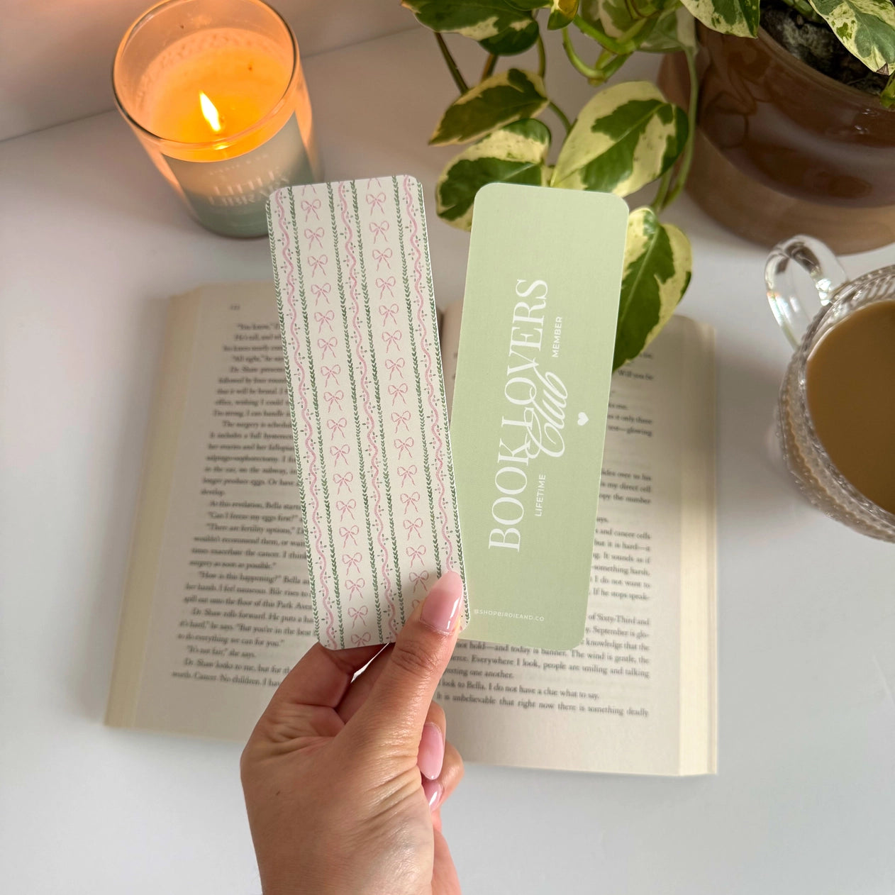 Doublesided Bookmark