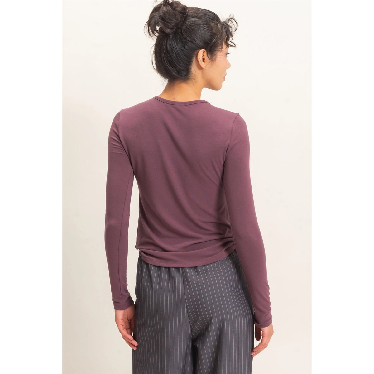 Crew Neck Long Sleeve